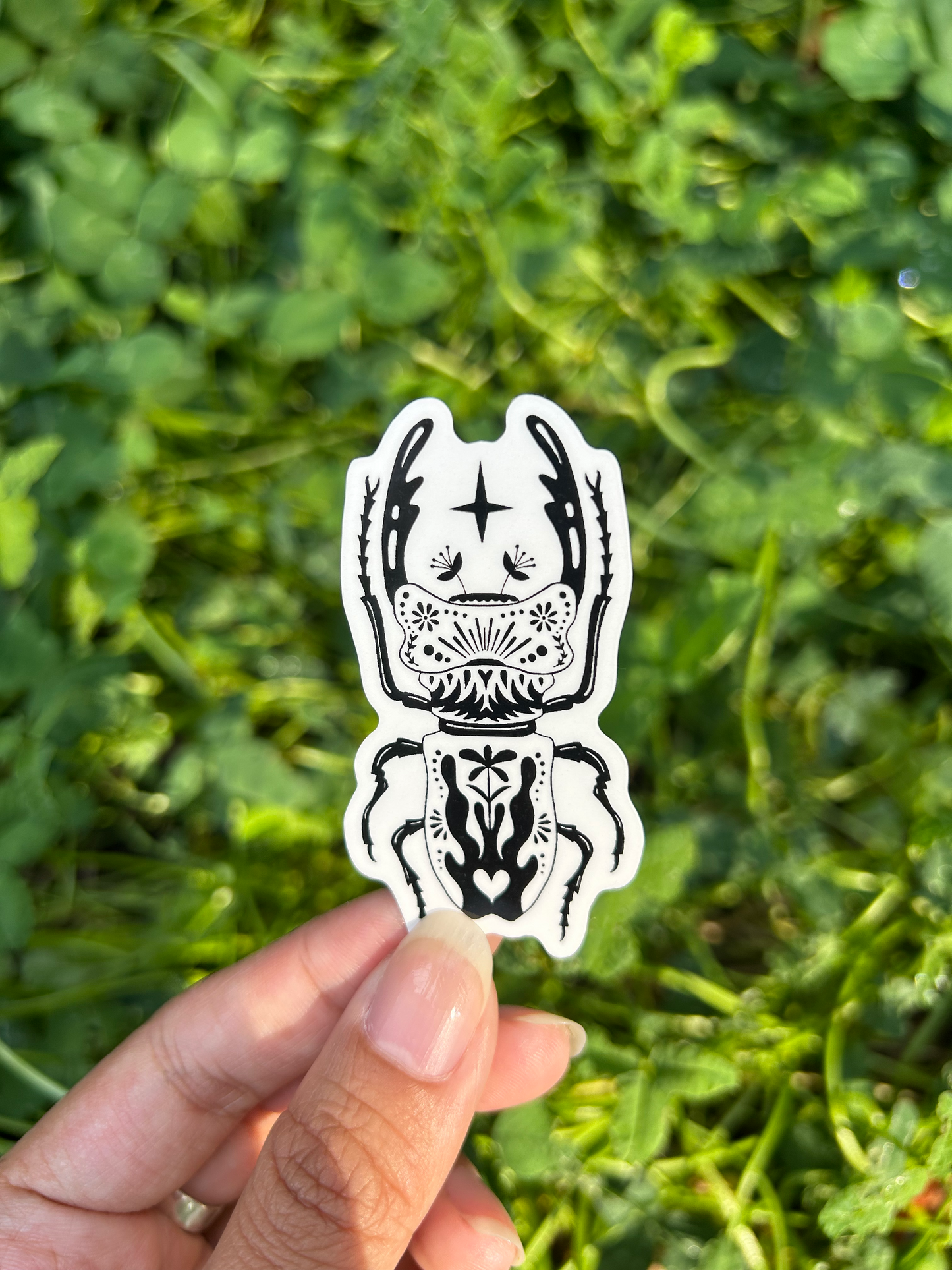 Beetle Temporary Tattoo