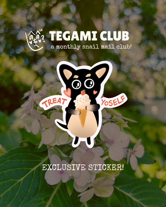 February 2026 Tegami Club Sticker