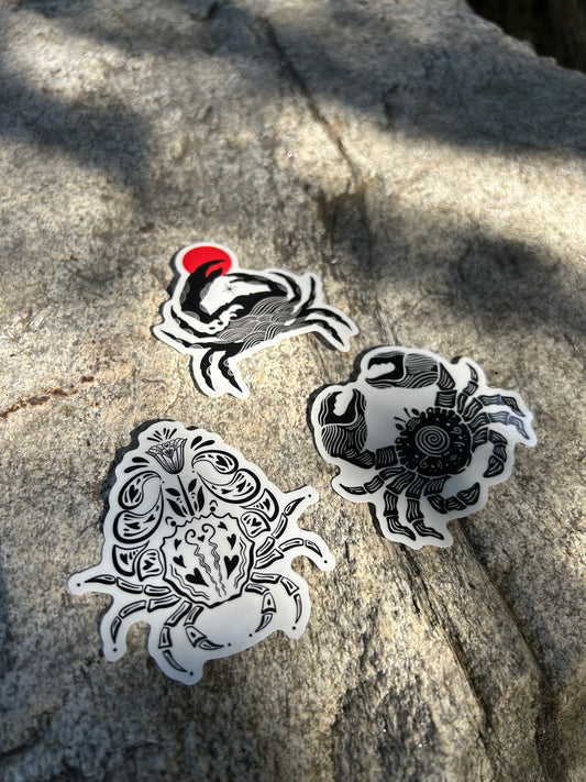 Crab Temporary Tattoo