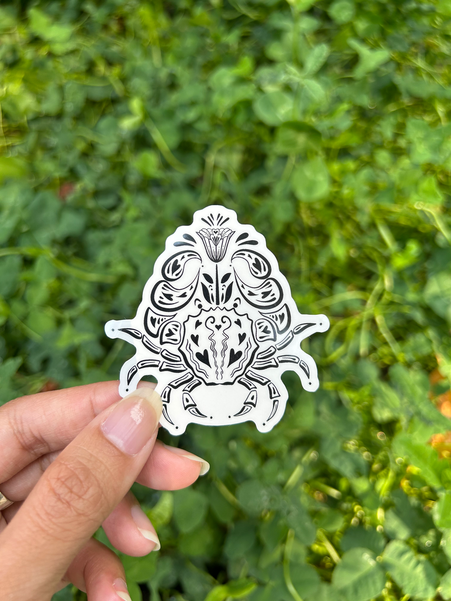 Crab Temporary Tattoo