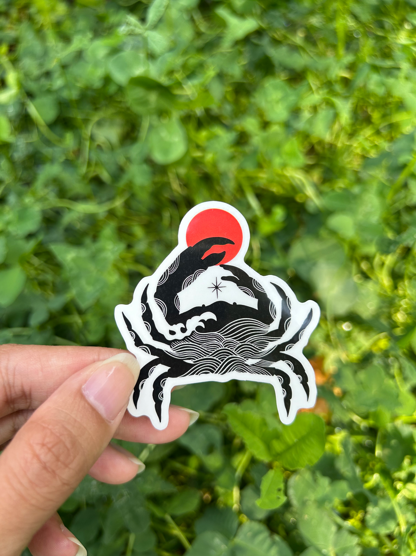 Crab Temporary Tattoo