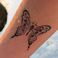 Butterfly Temporary Tattoo
