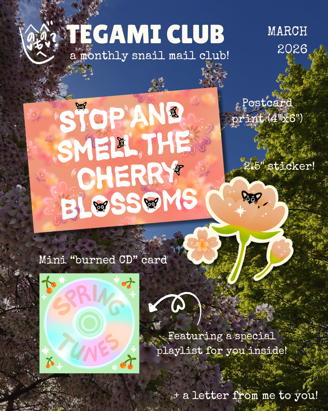 Tegami Club – Monthly Snail Mail Club